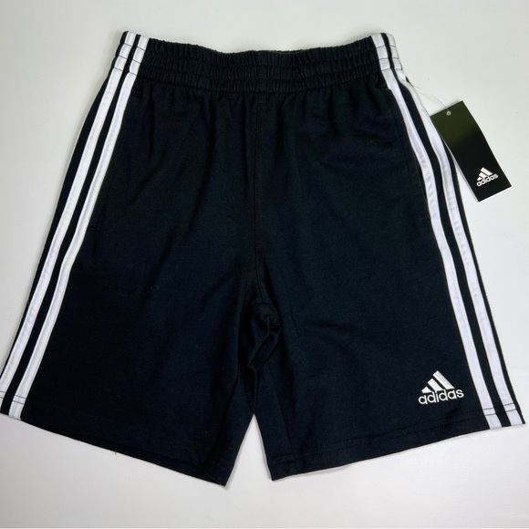 adidas Other - Adidas Black Shorts with White Stripes size M NWT boys